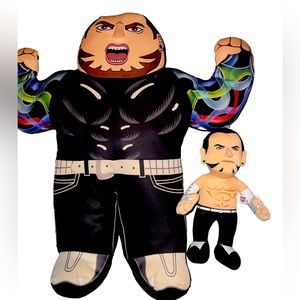 Jeff Hardy Wrestle Buddie and Bleacher Creature
